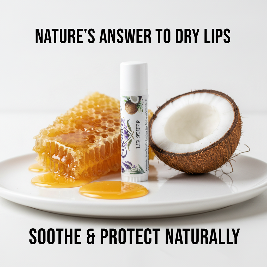 Lip Stuff: Beeswax + Pure Vitamin E Lip Conditioner