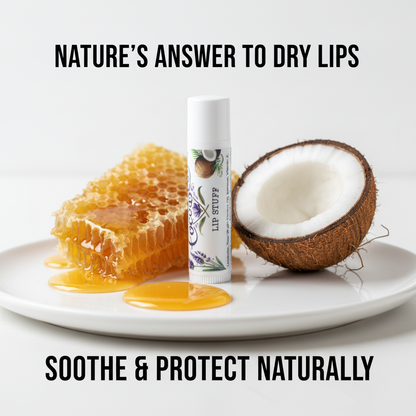 Lip Stuff: Beeswax + Pure Vitamin E Lip Conditioner